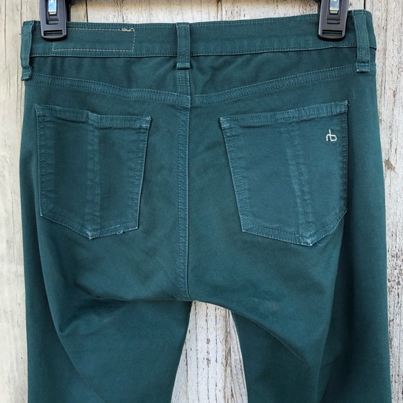 Rag & bone Dark Green Skinny Legging Jeans - Picture 8 of 11